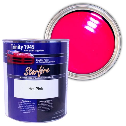 Gallon Hot Pink Acrylic Lacquer Auto Paint  