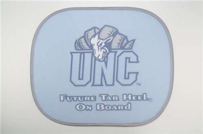 North Carolina Tarheels Team Car Seat Window Baby Shade  