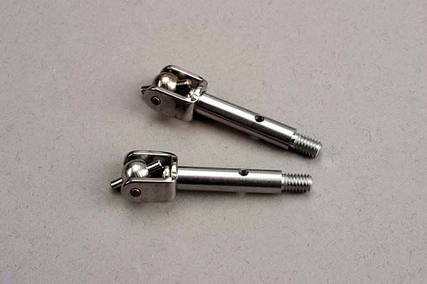 Traxxas 4253 Street Sport Rear Stub Axles Yokes U Joints Assembled 