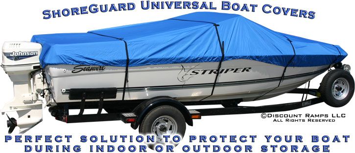 WATERPROOF SKI BASS BOAT COVER COVERS 16 18 BOATS  