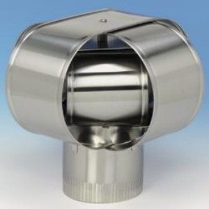 Chimney 14908 HomeSaver Windbeater Stainless Steel Chimney Cap 8 Inch 