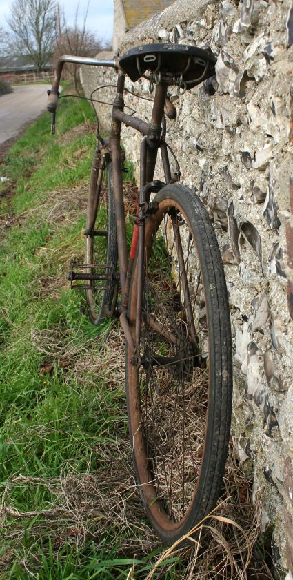 1931 Agache CURLY CURVED CRANKS Vintage Race Bicycle Antique Chandez 