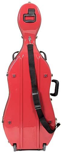 Bobelock 2000W Fiberglass 4/4 Cello Case with Wheels  