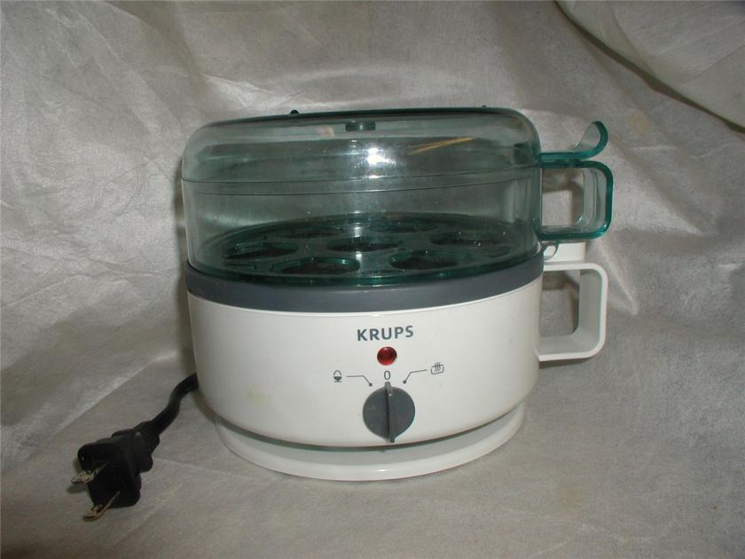 Krups Egg Express Cooker 4 Fast Boiled or Deviled EGG  