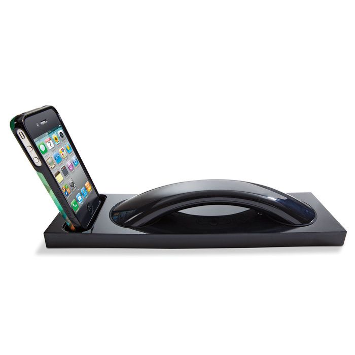 Brookstone Bluetooth Handset for iPhone   Black  