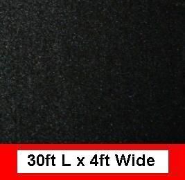 30L backed BLACK CAR SPEAKER BOX CARPET TRUNK LINER  