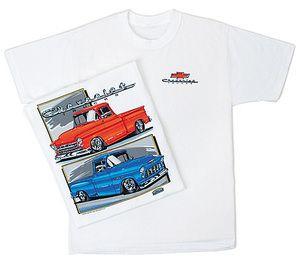 Chevy Trucks (55 57) Pickups Classic Chevrolet Tee Shirt  