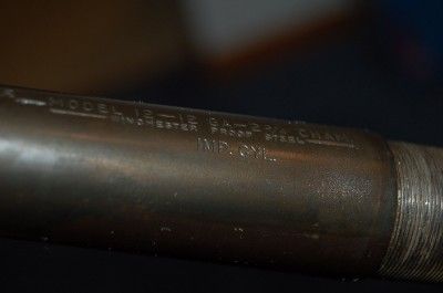   MODEL 12 12 GAUGE BARREL SMOOTH BORE CUTTS LYMAN CHOKE  