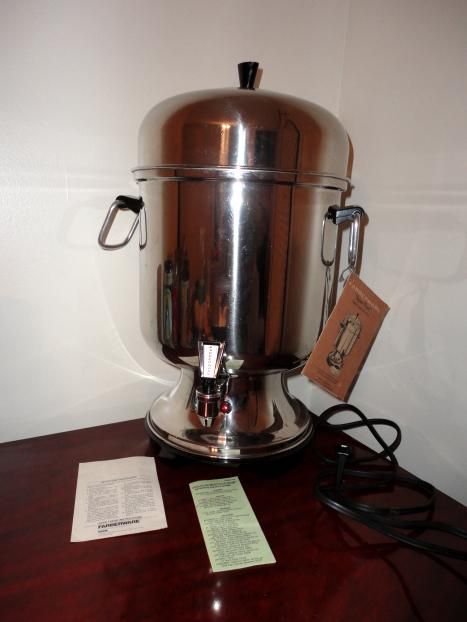 Farberware Super Fast Stainless Coffee Urn 12 to 55 Cup  