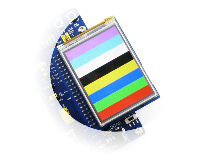 Connecting to touch screen LCD