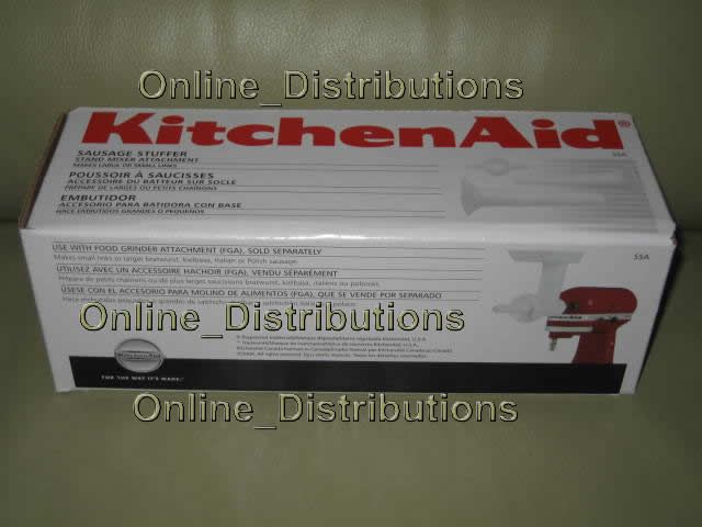 NEW Kitchenaid SSA Sausage STUFFER Kit MIXER ATTACHMENT  