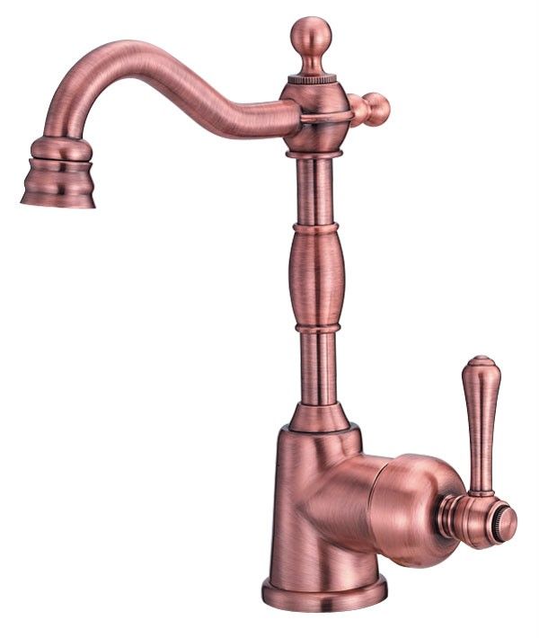 DANZE OPULENCE BAR FAUCET ANTIQUE COPPER D151557AC  