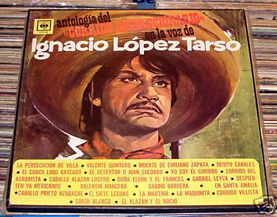 IGNACIO LOPEZ TARSO ANTOLOGIA CORRIDO VOZ MEXICO X3 LPS  