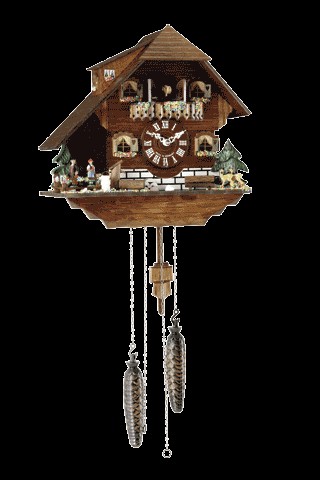 TRADITIONAL HERMLE HEIDELBERG CUCKOO WALL CLOCK NEW  