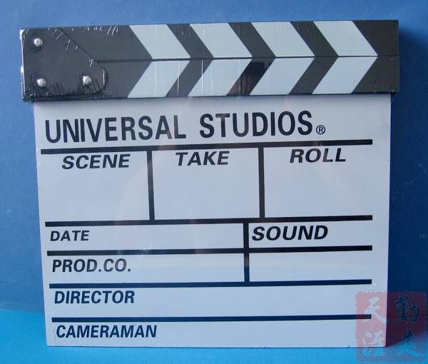 Universal new Clapper board Directors TV Film Slate Cut  