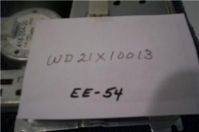 NEW GE DISHWASHER TIMER,WD21X10013,165D4779P101,(EE54)  