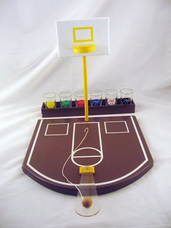 Basketball Shot Glass Drinking Party Game   NEW     