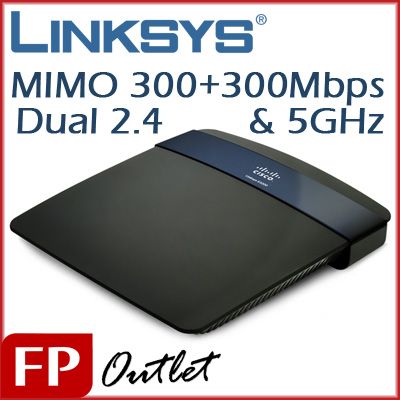 Linksys E3200 Dual Band Gigabit USB Wireless N Router  