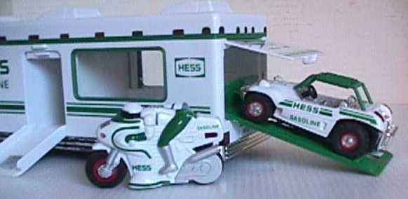 Hess Recreation Van Dune Buggy and Motorcycle 1998  