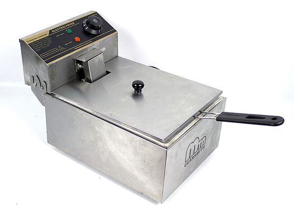 New MTN Countertop Desk 2500W Commercial Electric Deep Fryer Single 