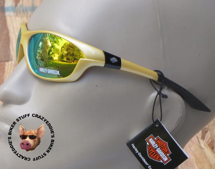   DAVIDSON BAR AND SHIELD SUNGLASSES *NIP* RIDING GLASSES 100% BLOCKUV