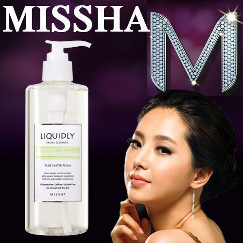 MISSHA]LIQUIDLY FACIAL CLEANSER PURE WATER FOAM  200ml  