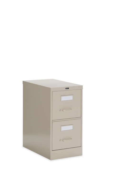 Metal 2 Drawer Lockable Vertical File Cabinet Office Furniture  