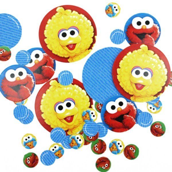 SESAME STREET Baby First 1st Birthday Party ~ CONFETTI 067008189922 