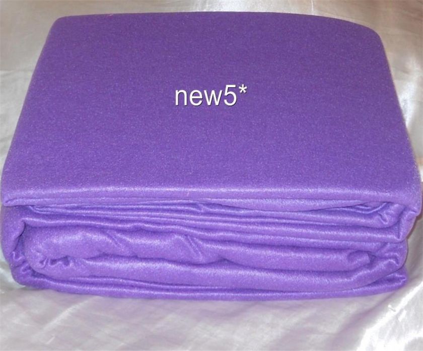 FLEECE SHEET SET BLUE PINK PURPLE TWIN FULL QUEEN NEW  