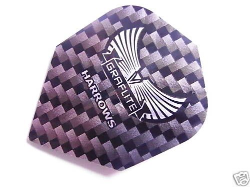 HARROWS Graflite Grey Flights Ultra strong  Std 3 sets  