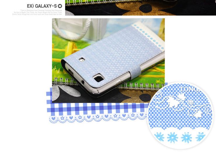 TA Korea Tongkeun Book Flip Type Apple iPhone 4 Case Bling Jewelheart 