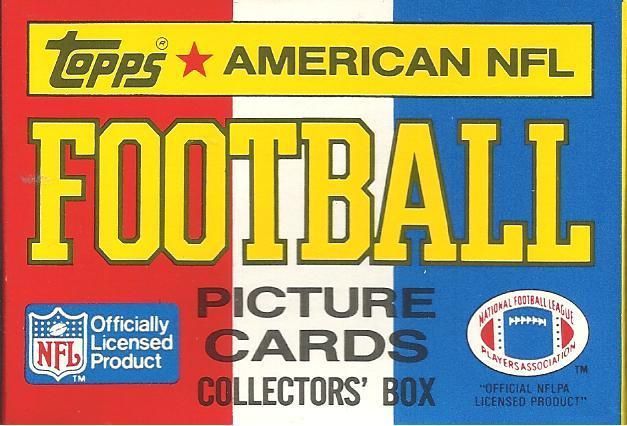   AMERICAN FOOTBALL TRADING CARD   NFC   See Which Cards Available 1987