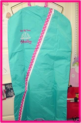 PERSONALIZED EMBROIDERED PAGEANT GARMENT BAG  