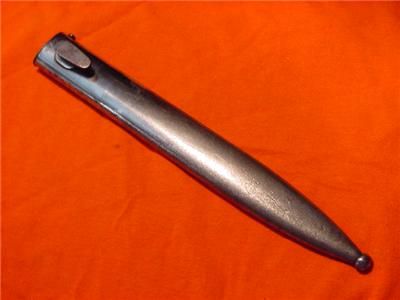 WW2 German K98 Mauser Bayonet Scabbard F.W. Holler 1940  