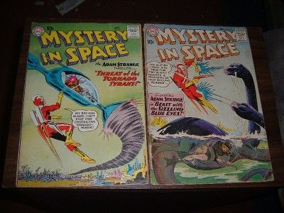 Mystery in Space 55 116  nice run  48 total issues  