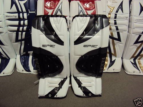 NEW Vaughn Epic 800 Int Hockey Goalie Leg Pads 30  