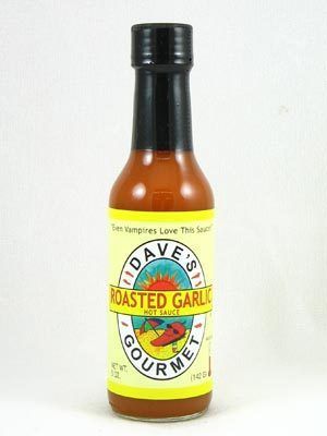 Daves Gourmet Roasted Garlic Hot Sauce  