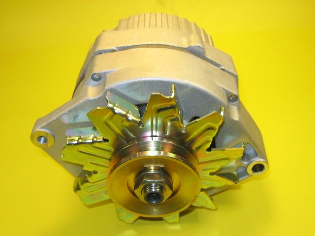 HIGH OUTPUT CHEVY ONE 1 WIRE ALTERNATOR 140 AMP 65 85  