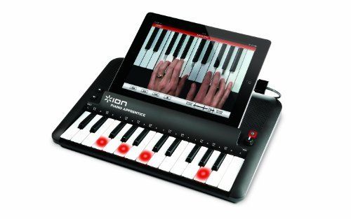   Ick05 Ipad, Ipod & Iphone[r] Piano Apprentice 25 note Lighted Keyboard