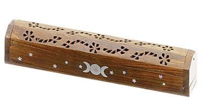 this listing is for 1 triple moons incense holder burner