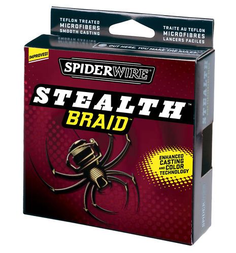 Spiderwire Stealth Braid/Braided Line 10 lb 125 yd  Moss Green FAST 