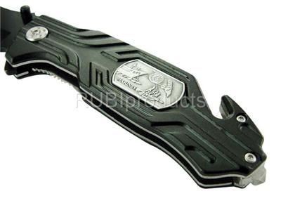 MILSPEC® MARINES Spring Assisted Knife USMC Tactical Pocket Knives 