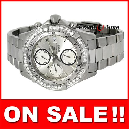 Tag Heuer Men Aquaracer Diamond Automatic Watch CAF2111  