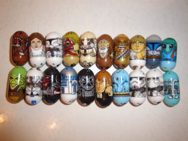 NEW Star Wars Mighty Beanz Lot of 20 Vader Maul Han NEW  