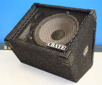 CRATE UFM 1 12 Floor Monitor Speakers Enclosure (2)  