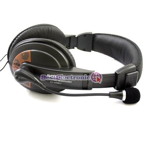 5mm Audio Laptop Headphone Headset Microphone Mic PC Notebook 