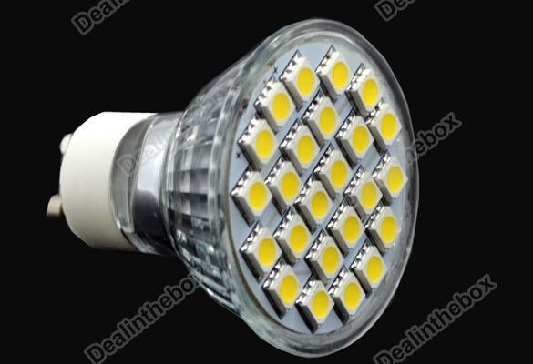 GU10 Warm White Focus 24 LED Bulb Spot Light Lamp 6W 200~240V  