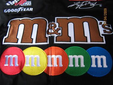 2009 Kyle Busch M&M #18 Black Nascar Jacket M XXXL  