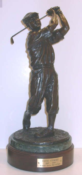 Harry Weber Artist Proof of Payne Stewart for the Missouri Sports 