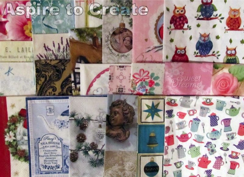 Paper Napkins Serviettes   DECOUPAGE   21 Choices  